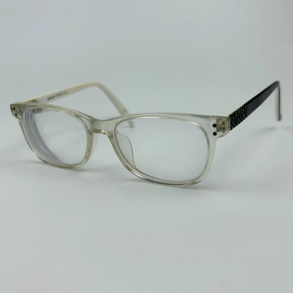 Chelsea Morgan CMM 8001 Womens Eyeglasses Frame Crystal Full Rim 46-15-130 mm